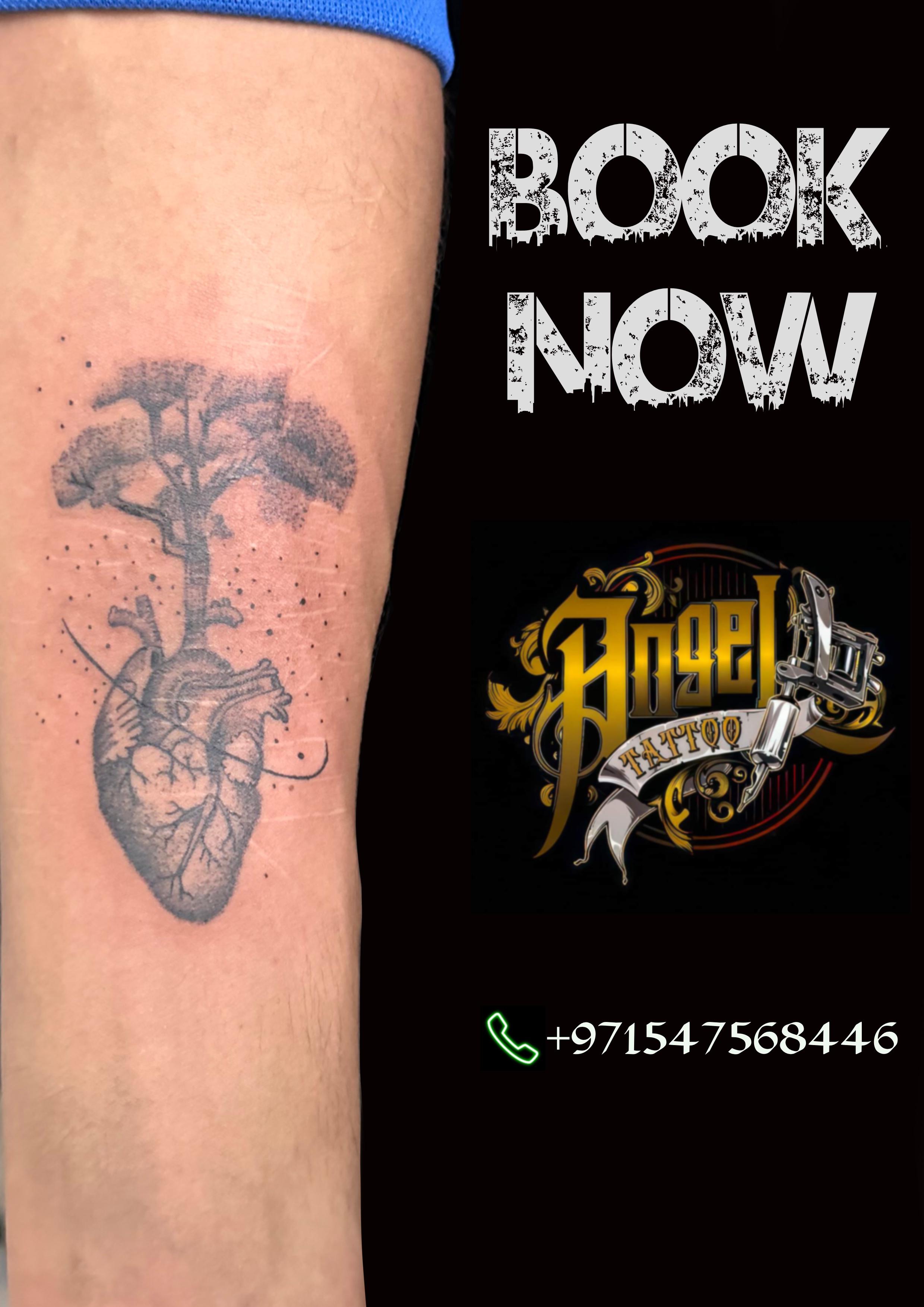 Black and Gray Tatto